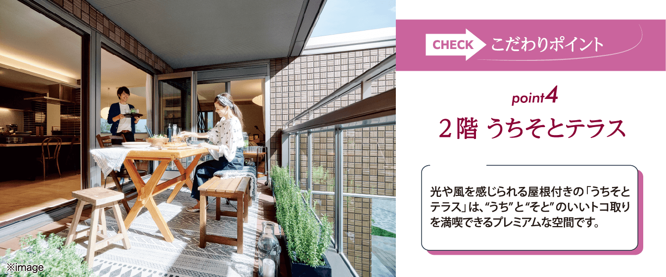 2階うちそとテラス