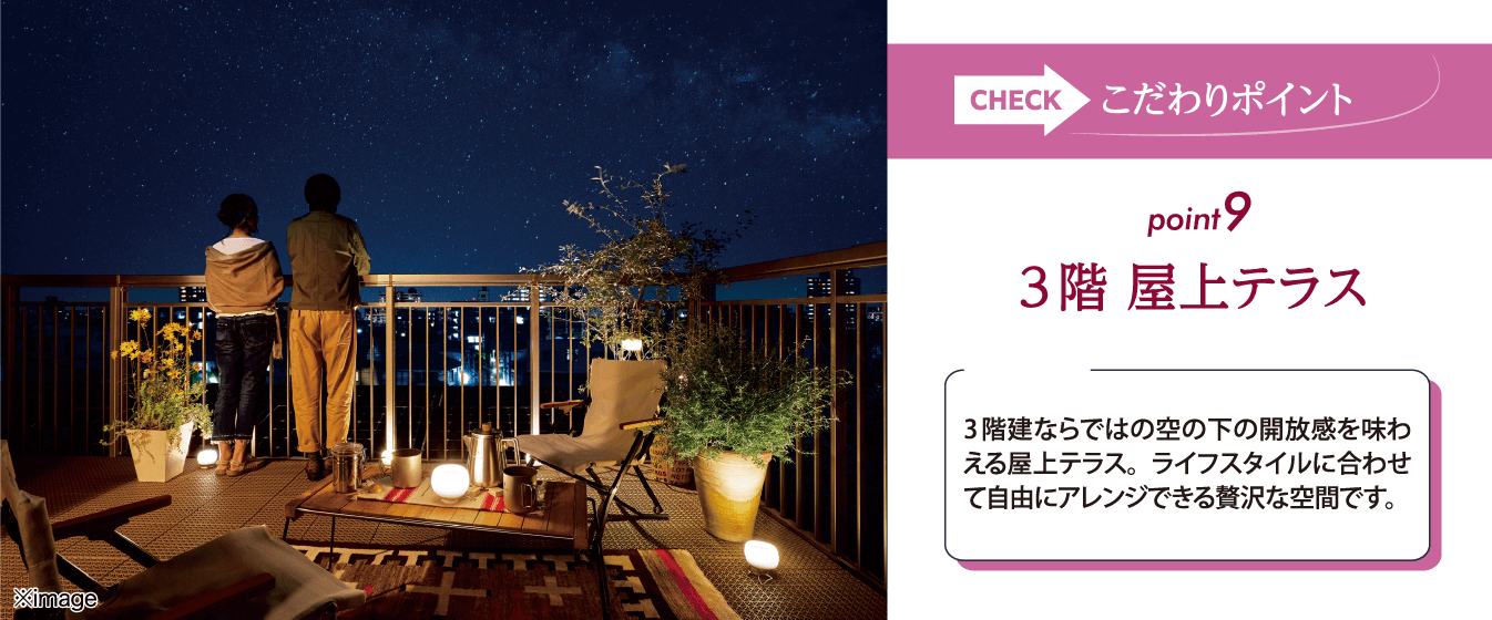 3階屋上テラス