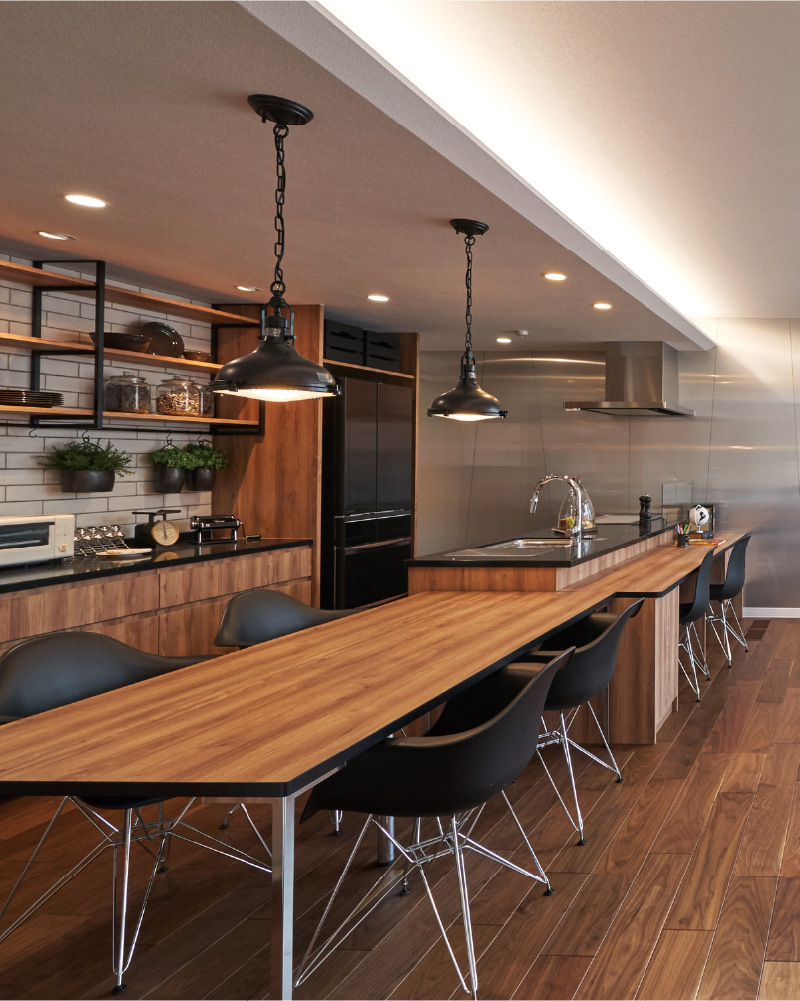 ダイニングキッチン写真